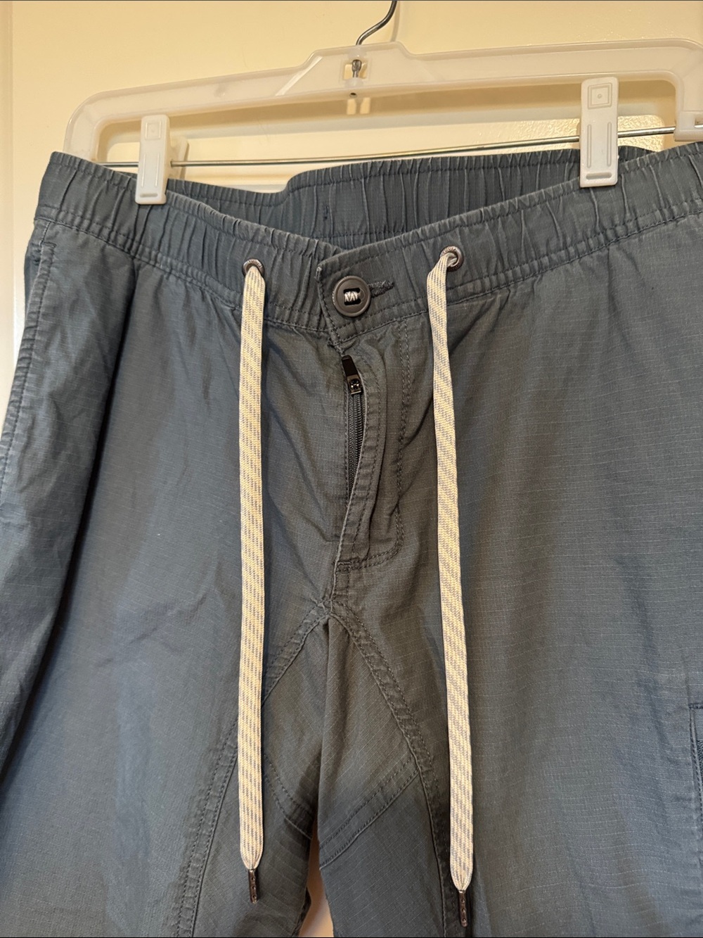 Vuori Ripstop Climber Pants Mens Charcoal Grey Hiking Stretch Cotton - Picture 5 of 9